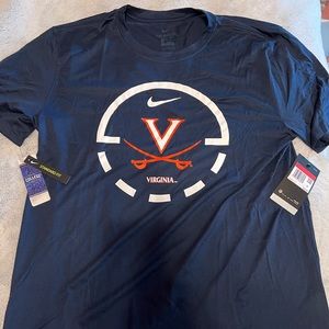 Virginia short sleeve new with tags Nike t shirt size L